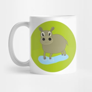 Funny hippo Mug